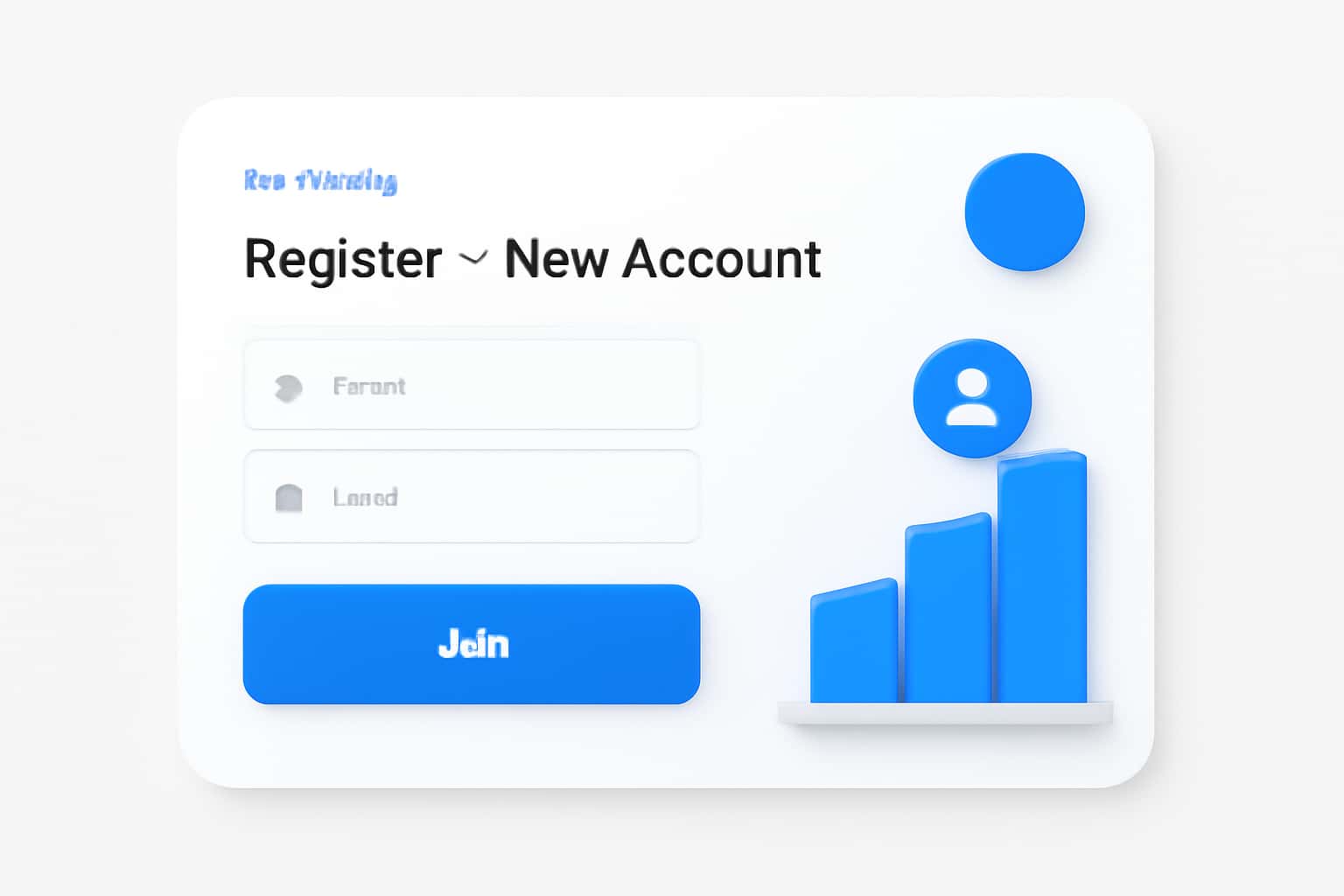 Mantrimalls Register - New Account Interface