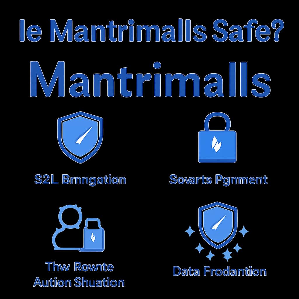 An educational diagram showcasing the safety measures of Mantrimalls.