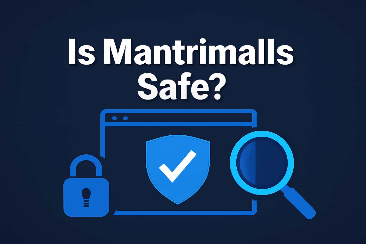 An image depicting a secure digital environment representing Mantrimalls.