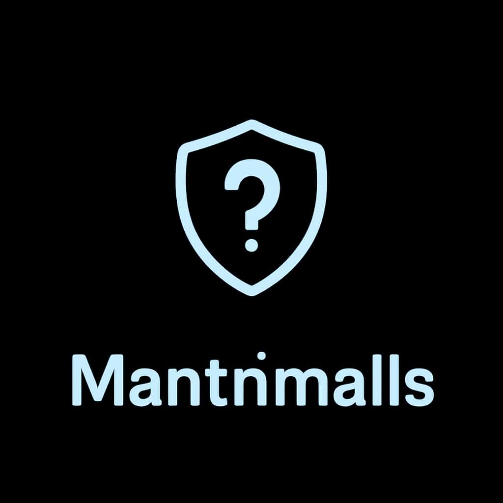 A badge illustrating the theme of safety for Mantrimalls.